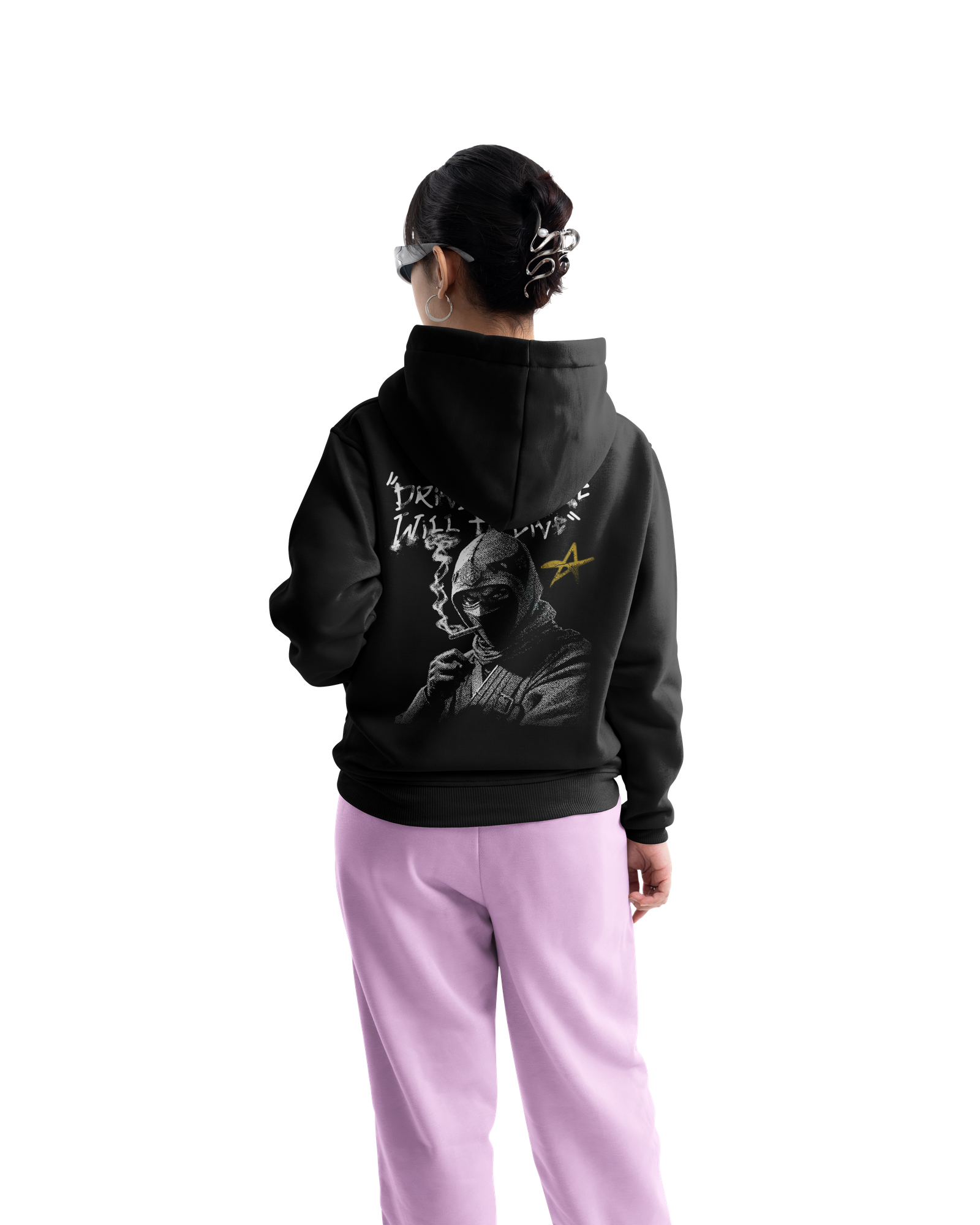 Moletom 1 feminino - costas
